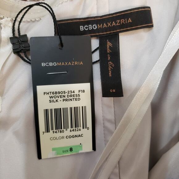 BCBG Silk Blend Empire waist babydoll y2k vibes Fairy Grunge Whimsigoth - Picture 4 of 9